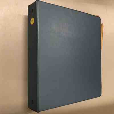 Binder with articles and copies and partially written WPA history, 1937-1959