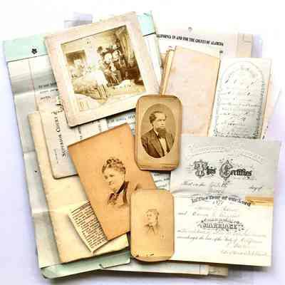 Ames / Forsyth Family History Papers, 1900-2006
