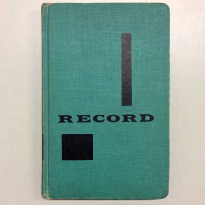 Minutes of the Shakspere Club, 1960-1969