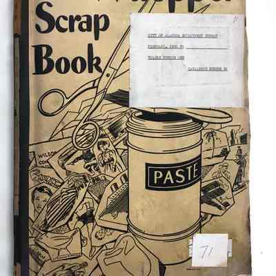 Scrapbook compiled by H. D. Maynard, 1932, Volume 1