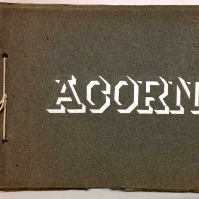 Alameda High School 'Acorn' Yearbook, Dec. 1911