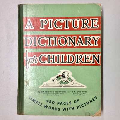 Picture 'Dictionary for Children', of the Storm family, 1941