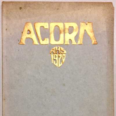 Alameda High School 'Acorn' yearbook, 1920