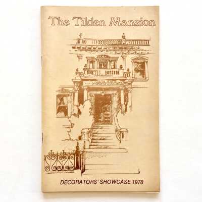 Program for a decorator's showcase at the Tilden Mansion, 1978