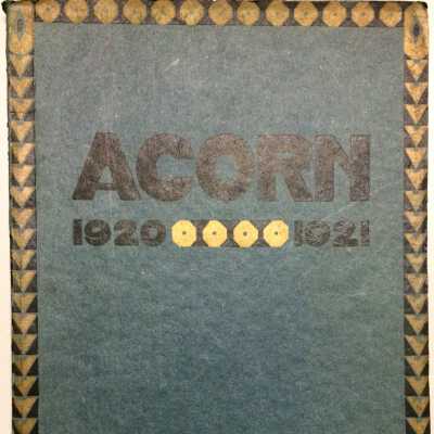 Alameda High School 'Acorn' Yearbook of Dorothy Dyer (nee Blake), 1920-1921