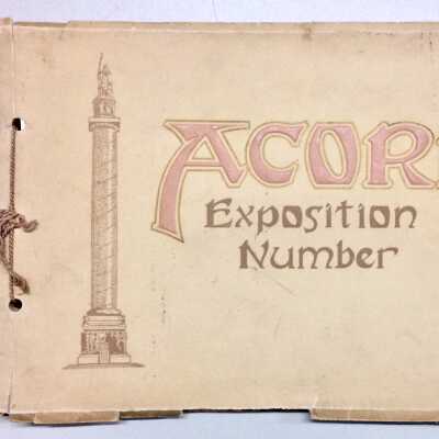 Special Edition of Alameda High School 'The Acorn' Yearbook, 1915
