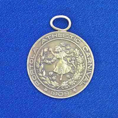 Medal awarded Herman J. Kihn, Portola Carnival, 1909