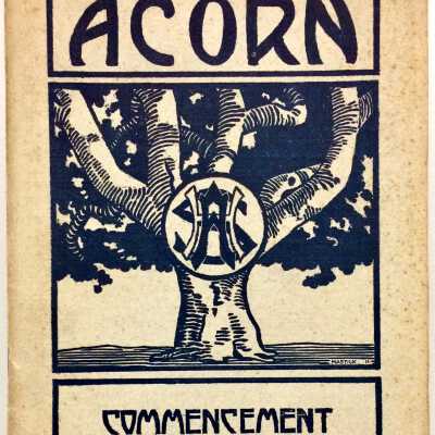 Alameda High School 'Acorn Commencement' yearbook, 1910