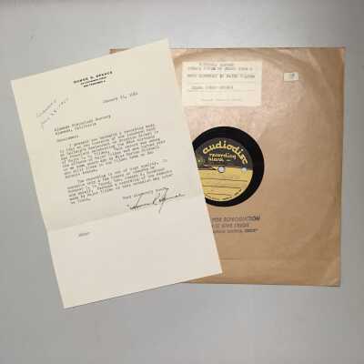 Recording of Alameda notables, 1945
