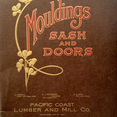 Lumber Mill Catalog used by Ernest Thomas Fenn, Carpenter, c. 1912