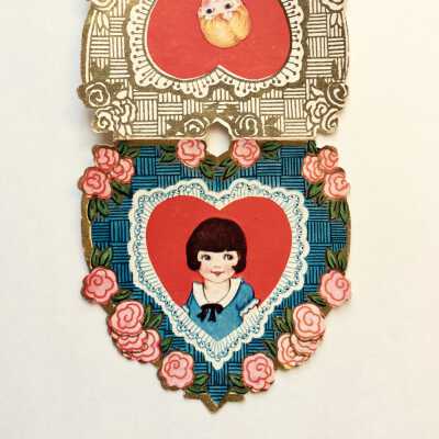 Valentine card presented to William Priest, Jr. , c. 1920s