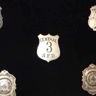 R.R. Steinmetz's Fireman's badge, after 1900