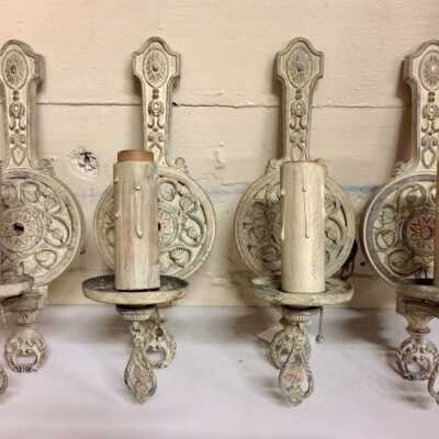 Art Deco Wall Sconces of the Judge Knox residence, 1920s