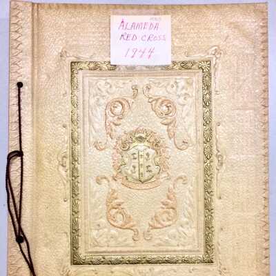 Scrapbook of the American Red Cross, Alameda Chapter, 1944