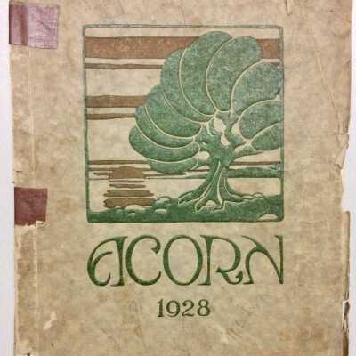 Alameda High School 'Acorn' Yearbook for 1928
