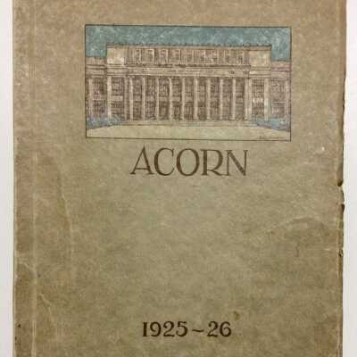 Acorn Alameda High School Yearbook, 1925-1926