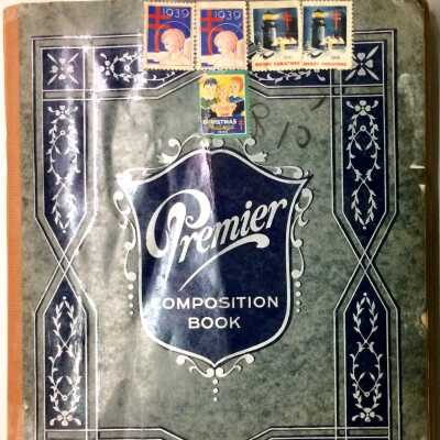 Scrapbook about PTA Council Christmas Seals Mailings, 1939-1948