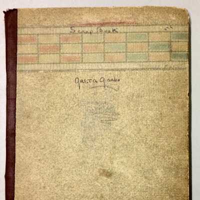 Movie star scrapbook of Barbara Baker, early 1930s
