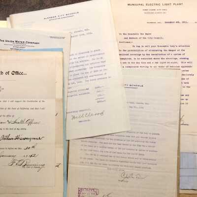 Folder with documents to/from the Mayor and Council (#1851-1900), 1911-1917