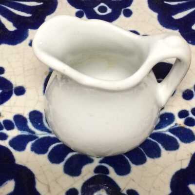 White creamer from Jackson street, c. 1920s