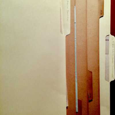 Folders related to construction projects, 1929-1932