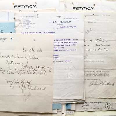 Board of Trustees Correspondence, Feb-May 1906
