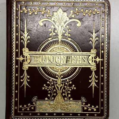 Autograph Album of Mary Thornton, c. 1880s