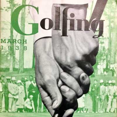 March 1938 edition of 'Golfing' magazine