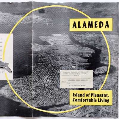 'Alameda' issued by the Chamber of Commerce, 1950s