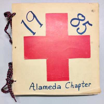 Scrapbook of the American Red Cross, Alameda Chapter, 1985