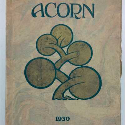 Alameda High School 'The Acorn' yearbook of Florence Postel, 1930