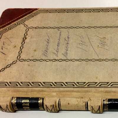 General Meeting Minutes of the Alameda Advancement Association, 1904-1906