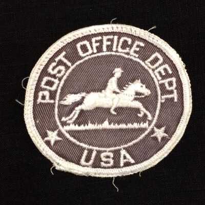 Post Office Uniform Patch of Paul Strebel, between 1956-1965