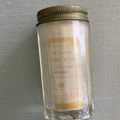 Bottles of New Era Dental Floss, of Frank Clifford Phillips, prior 2018