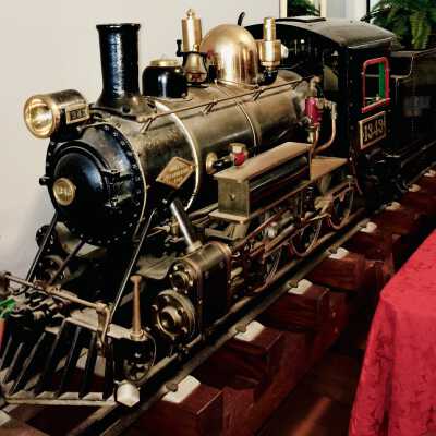 Train Model, built by Waldemar F. Anderson, 1937-1939