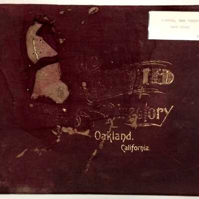 Illustrated Directory of Oakland, 1896
