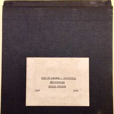 Combined City Departments Reports, 1929-1930