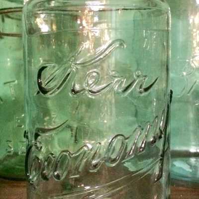 Kerr-Economy Canning jar from 914 San Antonios Avenue