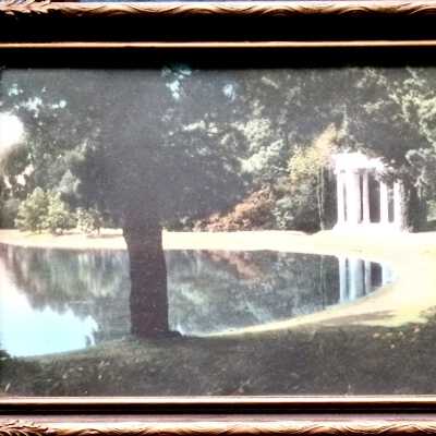 Photo of the Portals of the Past, S.F., framed by Young's Picture Framing Shop, 1915