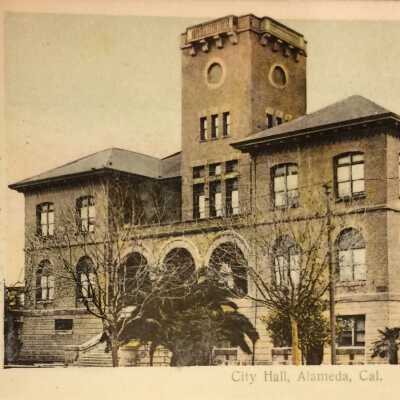 Postcard City Hall, 1907