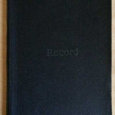 Fire Department Record Book - Fire Alarms, 1931