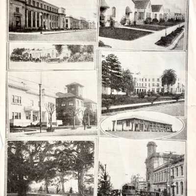 Article about improvements in Alameda, by C. L. Traver, 1928