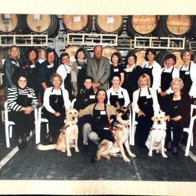 Rosenblum Cellars interior: Loose photo dated 11 May 1999