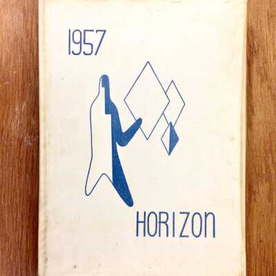 Encinal High School 'The Horizon' Yearbook, 1957