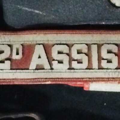 Fireman's belt, second assistant Hose Company No. 1, c. 1900