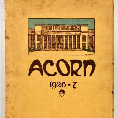 Alameda High School 'Acorn' yearbook, 1926-1927