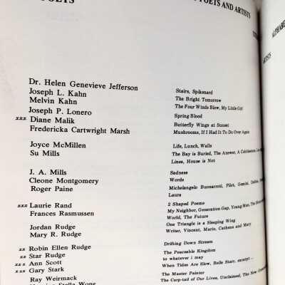 Index of poets and artists - poets p2