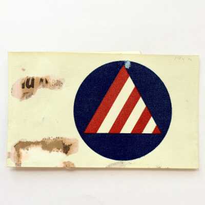 Air Raid Warden's arm band, 1941-1945