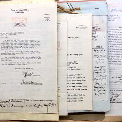 Folder #86, City Auditor's documents, 1924-1930