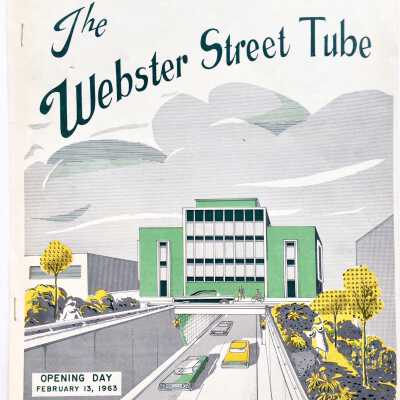 Program for opening Webster Street Tube, 1963